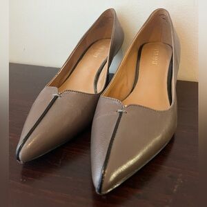 Nine West neutral 2in heels business casual formal size 7.5